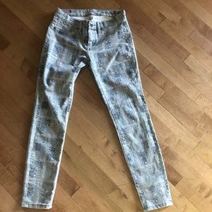 Patterned Jeans